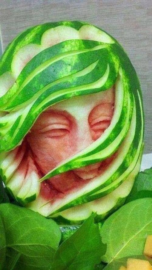 Шикарный арбузный карвинг? 01