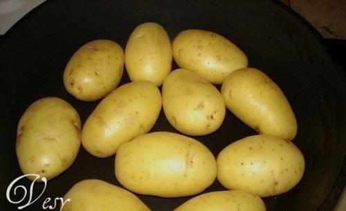 Необычная жаренная картошка. 01