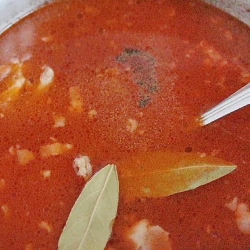 Солянка с колбасой. 06