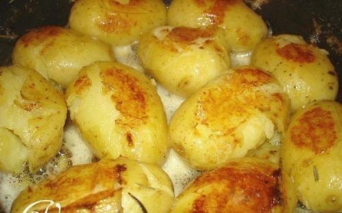 Необычная жаренная картошка. 04