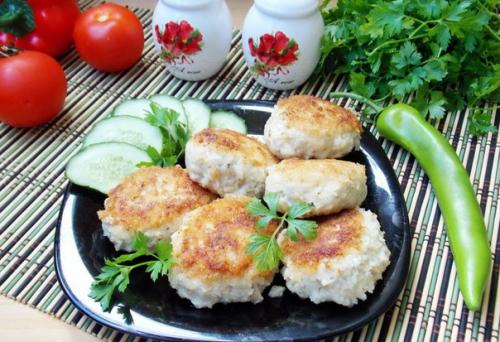 Котлеты из свинины и курицы Пушистые. Котлеты из свинины и курицы Пушистые.