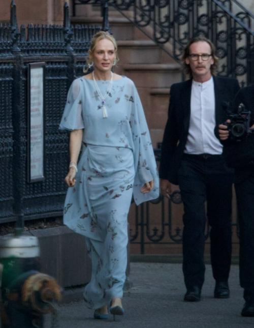 Дочь умы турман и Итана хоука, звезда сериала Очень Странные Дела Майя хоук, вышла замуж. 02