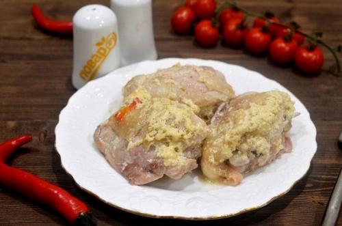 Курица в сливках в мультиварке. Курица в сливках в мультиварке.