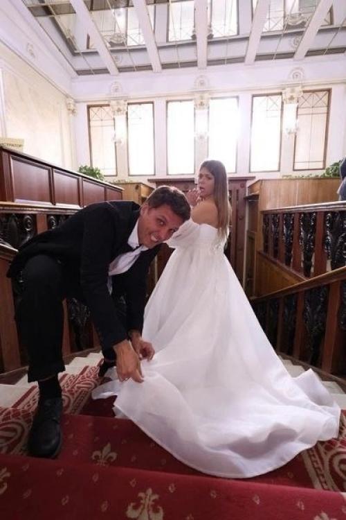 Звезда 90-х Акула Оксана Пoчепа вышла замуж. 09