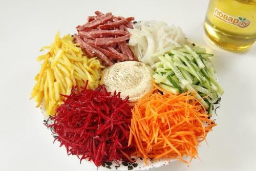 Салат Огни Парижа. 02