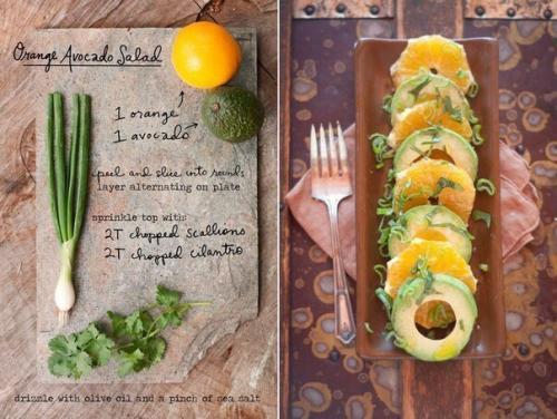 Продукты - партнеры.

Авокадо и апельсин, творог и зелень, тунец и черный перец - именно эти пары продуктов помогут сбросить лишний вес. 
