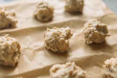 Сладкое домашнее овсяное печенье. 04