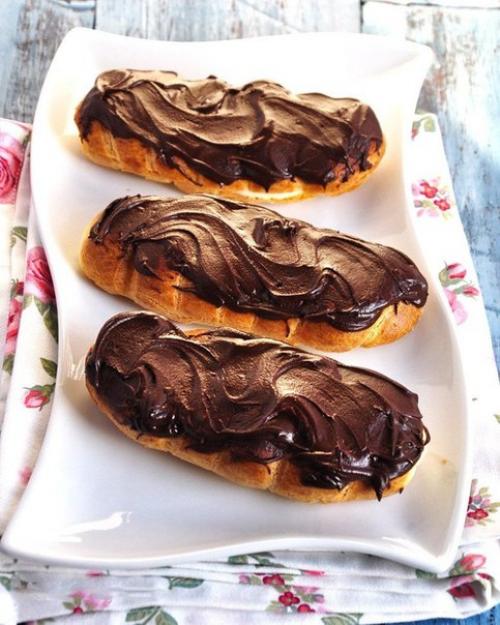 Эклеры с заварным кремом. 01