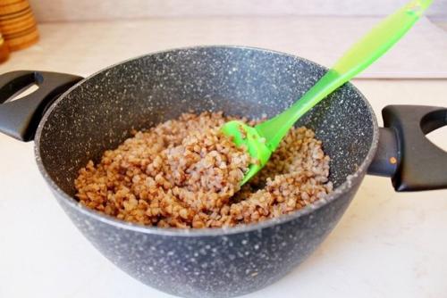 Гречка с овощами. 01