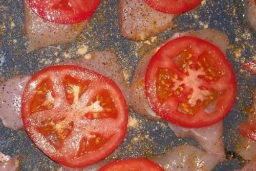 Куриное Филе под сыром с помидорами. 03 Куриное Филе под сыром с помидорами. 03