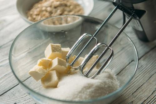 Сладкое домашнее овсяное печенье. 01