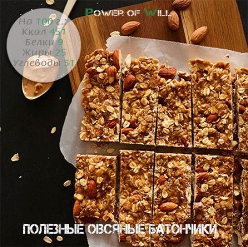 Полезные овсяные батончики. Полезные овсяные батончики.