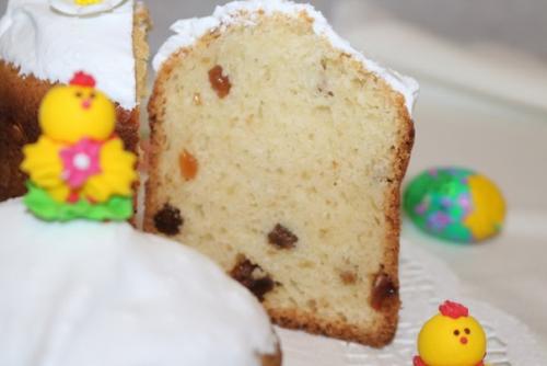 Кулич с творогом и изюмом. 02 Кулич с творогом и изюмом. 02