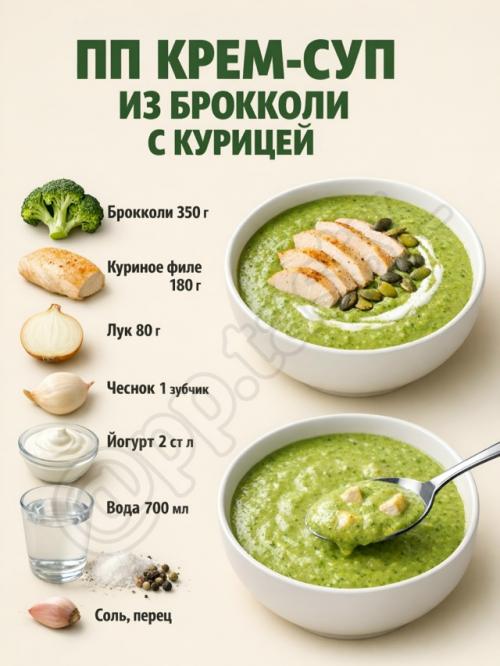 ПП Крем - супы, которые реально хочется есть каждый день.
