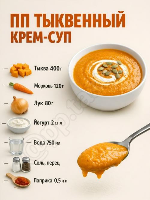 ПП Крем - супы, которые реально хочется есть каждый день. 02 ПП Крем - супы, которые реально хочется есть каждый день. 02