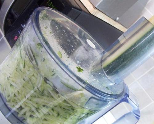 Оладьи из кабачков с овсяными хлопьями. 01