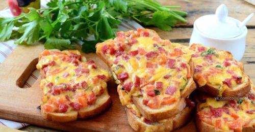 Сочные горячие бутерброды?