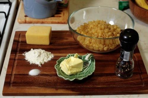 Макароны с сыром. 01