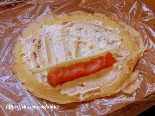 Закусочные роллы из омлета. 07 Закусочные роллы из омлета. 07