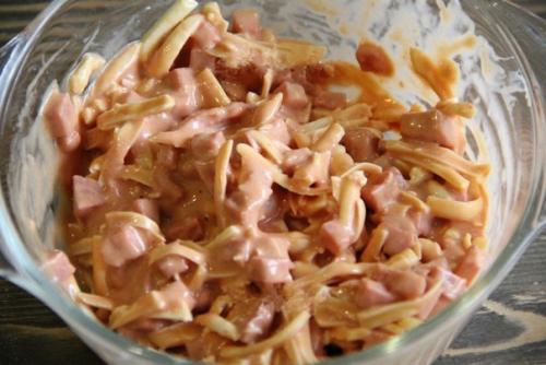 Горячие бутерброды с колбасой, сыром и яйцом. 05 Горячие бутерброды с колбасой, сыром и яйцом. 05