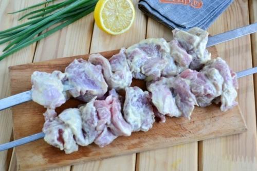 Шашлык из свиной Лопатки. 03 Шашлык из свиной Лопатки. 03