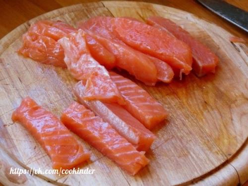 Закусочные роллы из омлета. 05 Закусочные роллы из омлета. 05