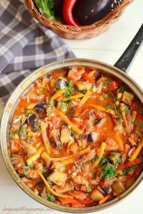 Подборка рецептов с баклажанами. 04