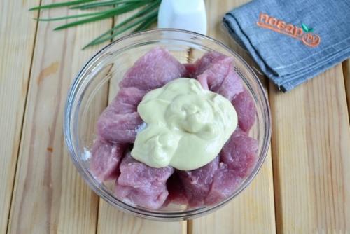 Шашлык из свиной Лопатки. 02 Шашлык из свиной Лопатки. 02