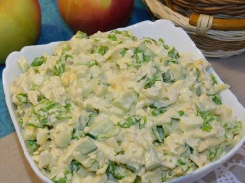 Салат Улыбка.  Ингредиенты: