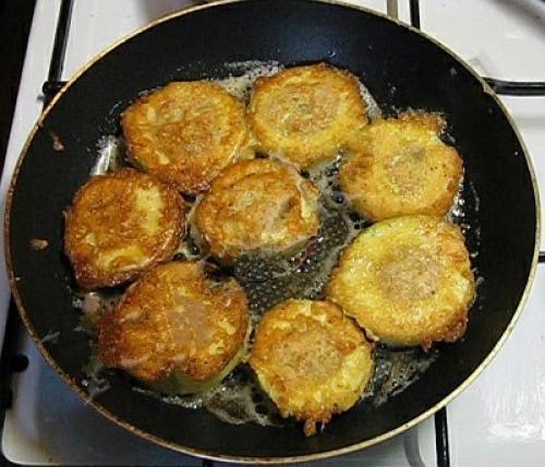 Кабачки с мясом в кляре. 05 Кабачки с мясом в кляре. 05
