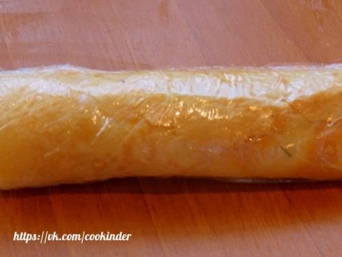 Закусочные роллы из омлета. 08 Закусочные роллы из омлета. 08