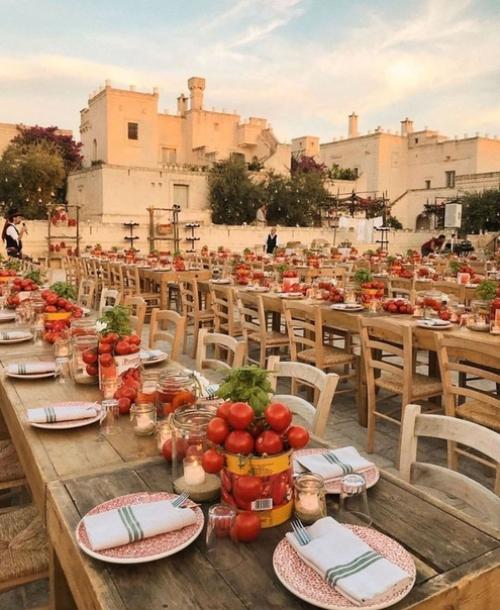 Вот как выглядит итальянское застолье! 03