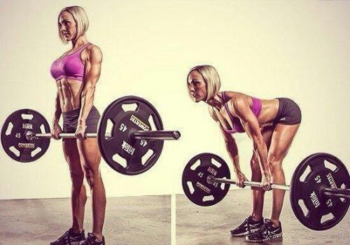 Румынская становая тяга.
