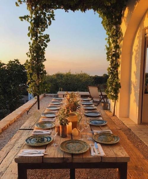 Вот как выглядит итальянское застолье!