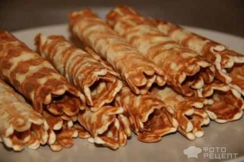 Вафельные трубочки - хрустящие в электровафельнице с заварным кремом. 03 Вафельные трубочки - хрустящие в электровафельнице с заварным кремом. 03