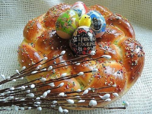 Пасхальный венок тройной начинкой. 04 Пасхальный венок тройной начинкой. 04