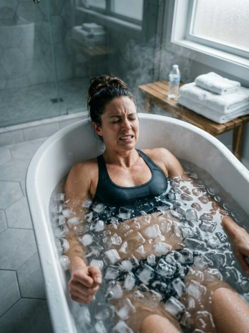 Я месяцами свой рост в зале ледяным душем убивала.  