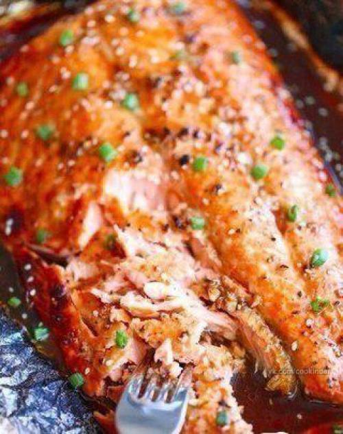 Рыба в фольге.  Ингредиенты: