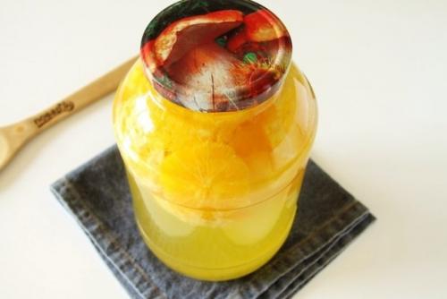 Апельсиновый компот на зиму. 02 Апельсиновый компот на зиму. 02