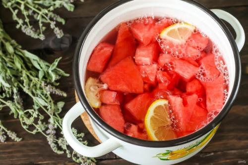 Компот из арбуза на зиму. 01