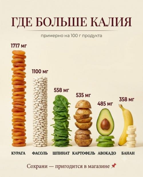 Банан - не чемпион по калию. 03