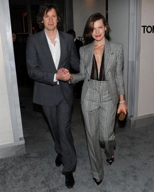 Милла и овович и её муж пол андерсон шикарная пара. 04