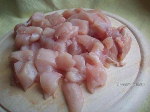 Куриное Филе с кабачками. 02