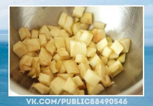 Очень вкусно.  Шарлотка с яблоками. 02 Очень вкусно.  Шарлотка с яблоками. 02
