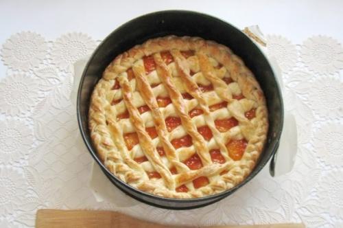 Пирог с абрикосовым джемом. 01