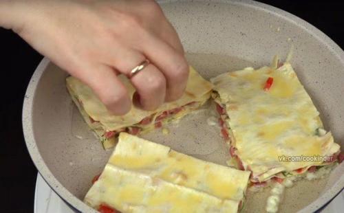 Вкусная закуска из лаваша. 08 Вкусная закуска из лаваша. 08