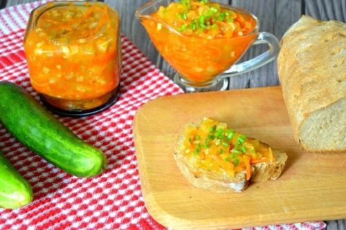 Икра из огурцов. Икра из огурцов.