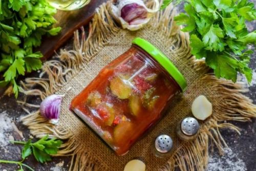 Огурцы по-грузински на зиму.