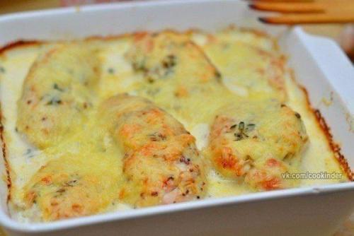 Куриное Филе в сливочном соусе? 07