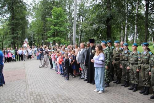 2 августа 2024 года десантники Киржача традиционно собрались в парке им. 01